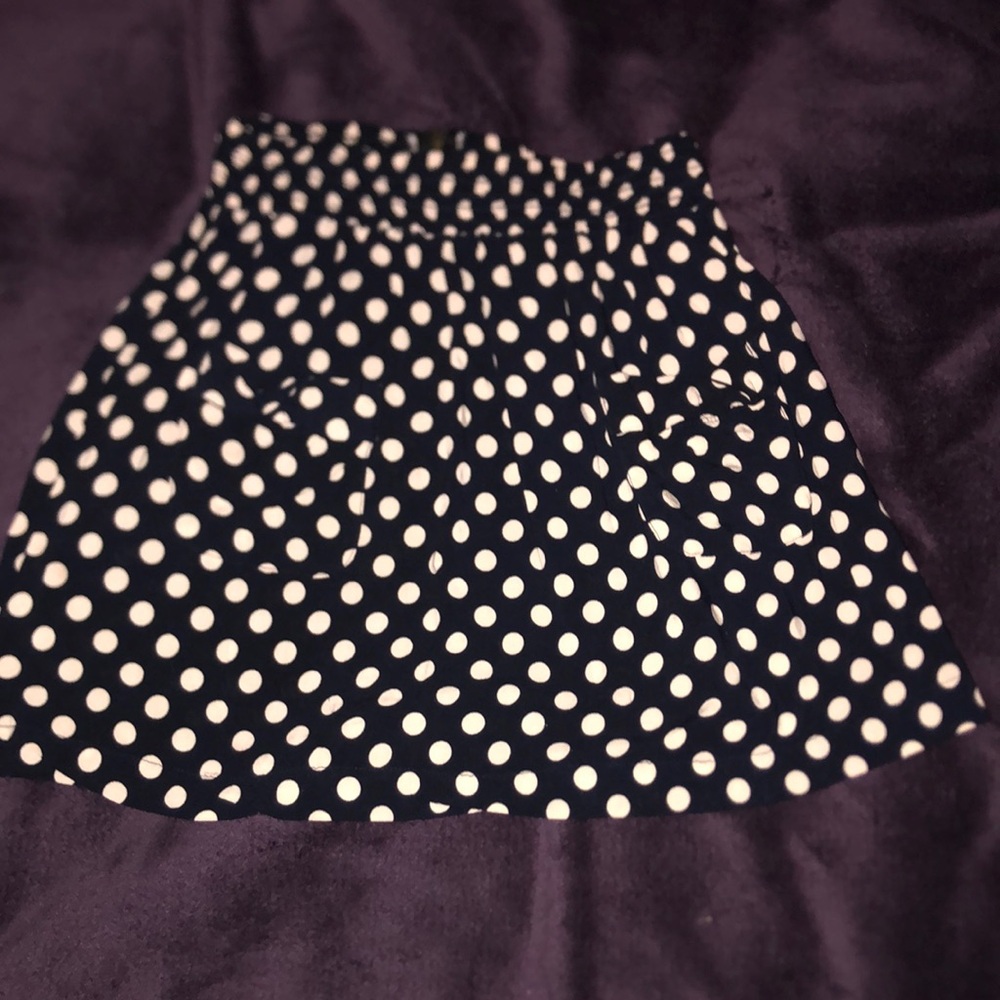 Polka-dot skirt